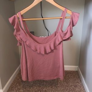 Longer crop loose fit top